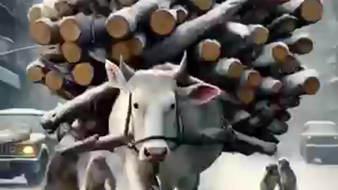 A story of a Cow And monkey