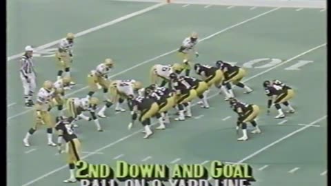 1986 GREEN BAY PACKERS AT PITTSBURGH STEELERS