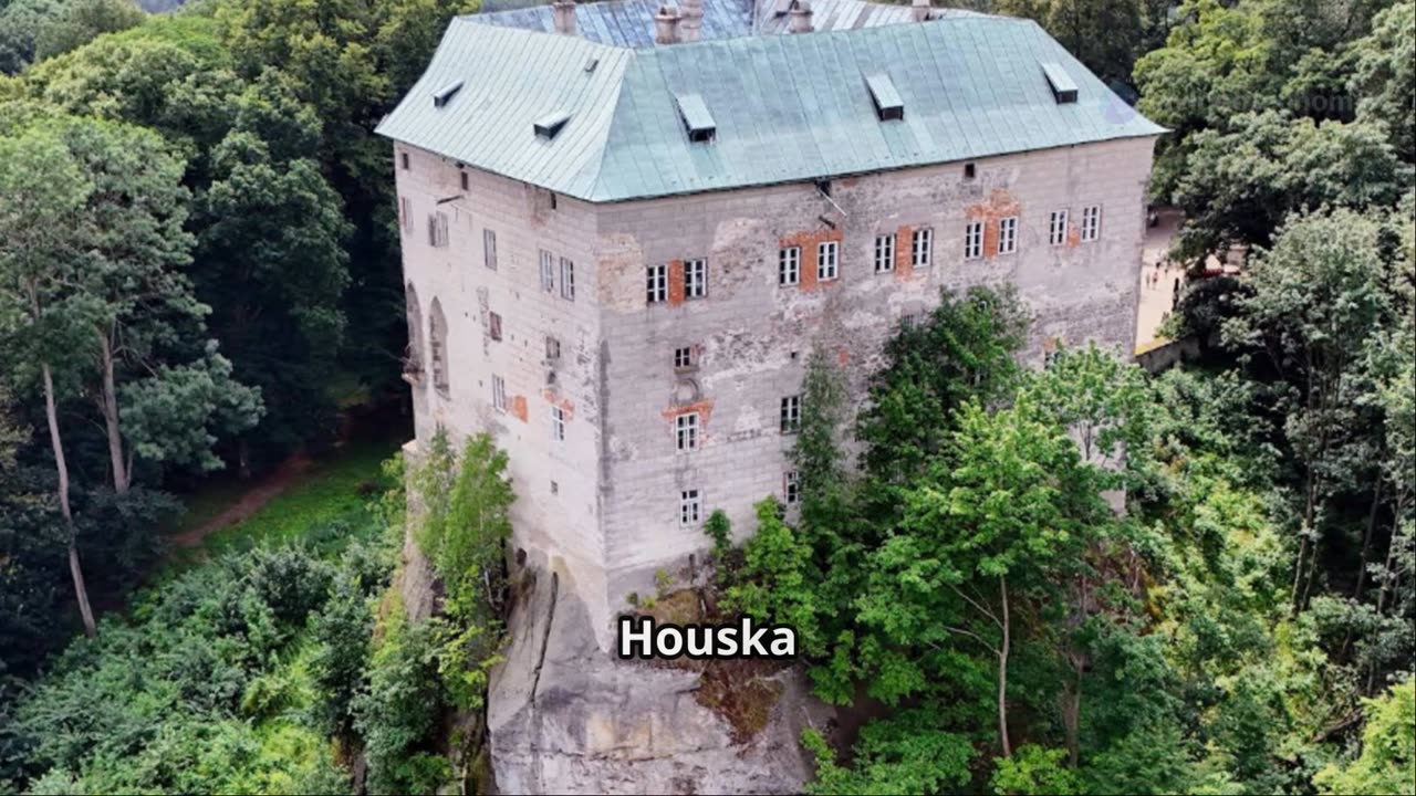 The Eerie Secrets of Houska Castle's Witch Tower #travel #explore #history