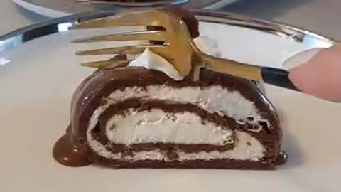 No-Bake Brownie Cream Roll | 3 Ingredients, No Oven, All WOW!