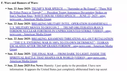 Restore Republic Report Update 6/24/2025