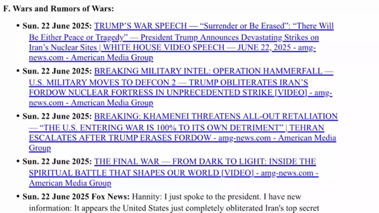 Restore Republic Report Update 6/24/2025