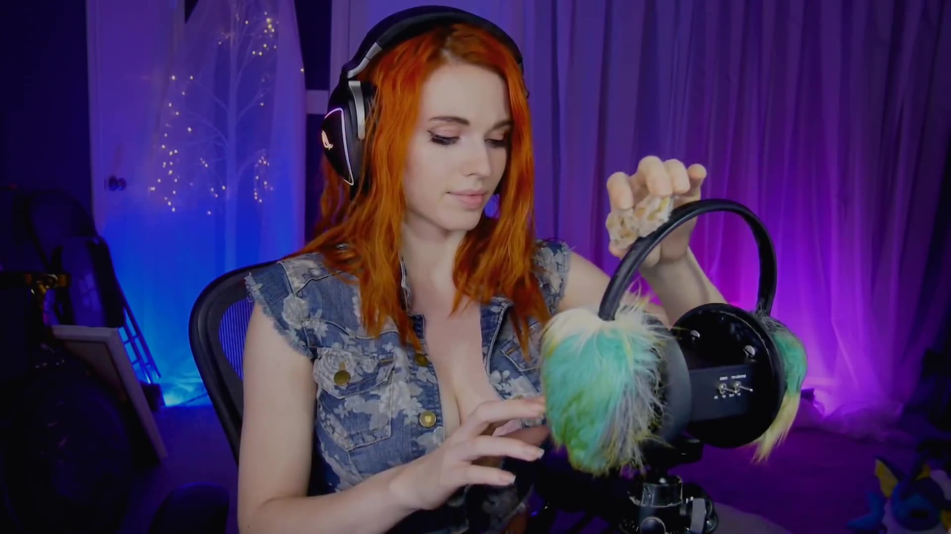 Slowly Rubbing you While you Sleep ASMR Amouranth