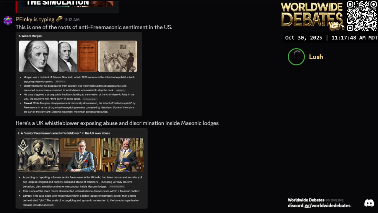 0138 WIDESTREAM - Worldwide Debates - YouTube/Twitch/Rumble