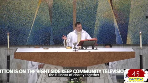 NCTV45 CATHOLIC MASS HOLY SPIRIT PARISH (ST VITUS) 9:00 AM FRI JULY 18 2025