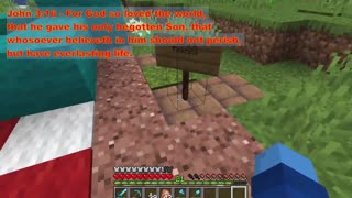 Minecraft Love Scripture KJV John 3:16