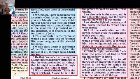 Part 1 - Section 88 - Light and Truth - Olive Branch and Peace - Plus a Whole Lot More - 8-11-25
