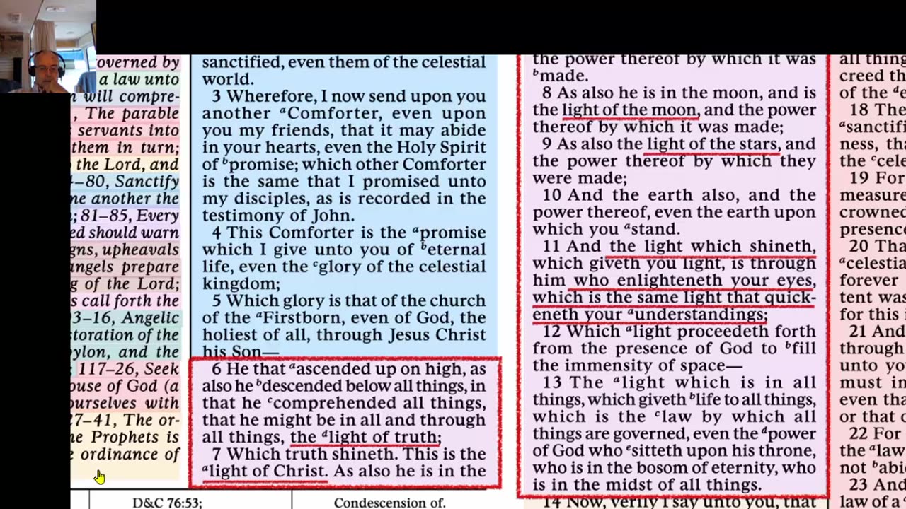 Part 1 - Section 88 - Light and Truth - Olive Branch and Peace - Plus a Whole Lot More - 8-11-25