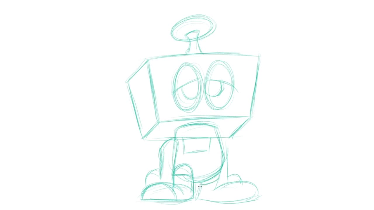 Lets draw a robot
