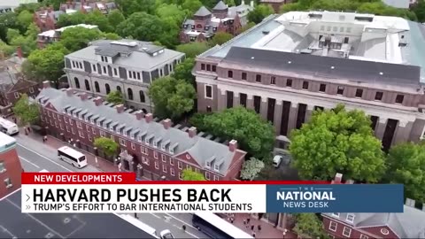 Harvard fights back on Trump ban on enrolling international students