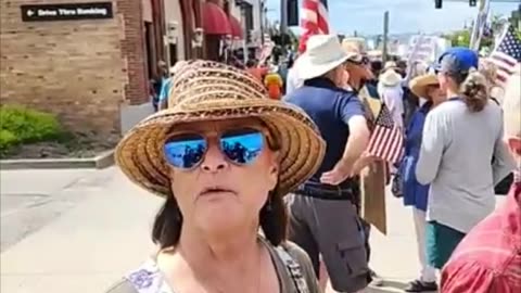 No Kings Protest in Driggs