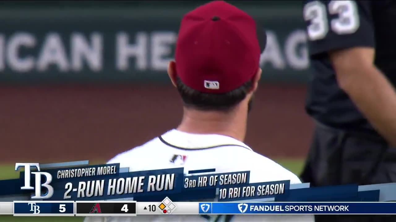MLB - Christopher Morel goes yard in extras 💪