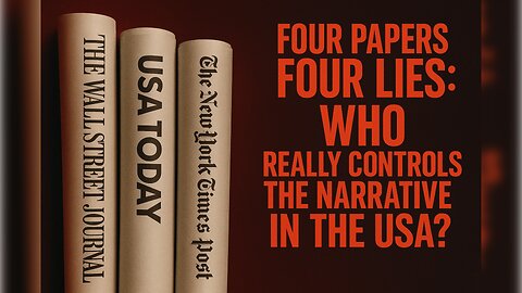 Четыре газеты — четыре лжи: кто реально управляет нарративами в США?