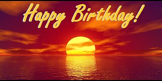 Happy Birthday 3D - Happy Birthday - Happy Birthday To You - Happy Birthday Song Video Card