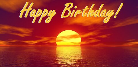 Happy Birthday 3D - Happy Birthday - Happy Birthday To You - Happy Birthday Song Video Card