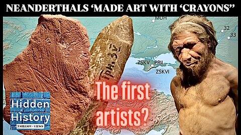Neanderthals used ‘crayons’ to make art, according to new study