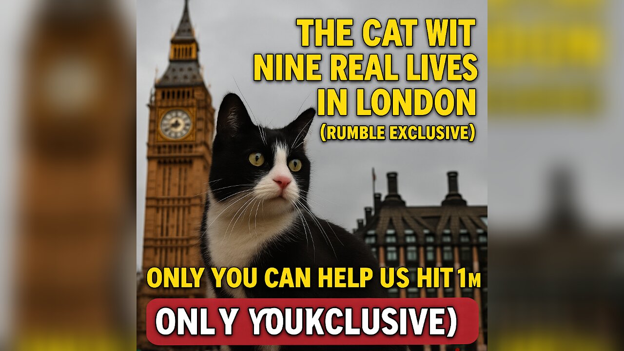 The Cat with Nine Real Lives in London (Rumble Exclusive)