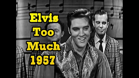 Vintage Elvis Magic: “Too Much” on Ed Sullivan | 1957 TV Classic