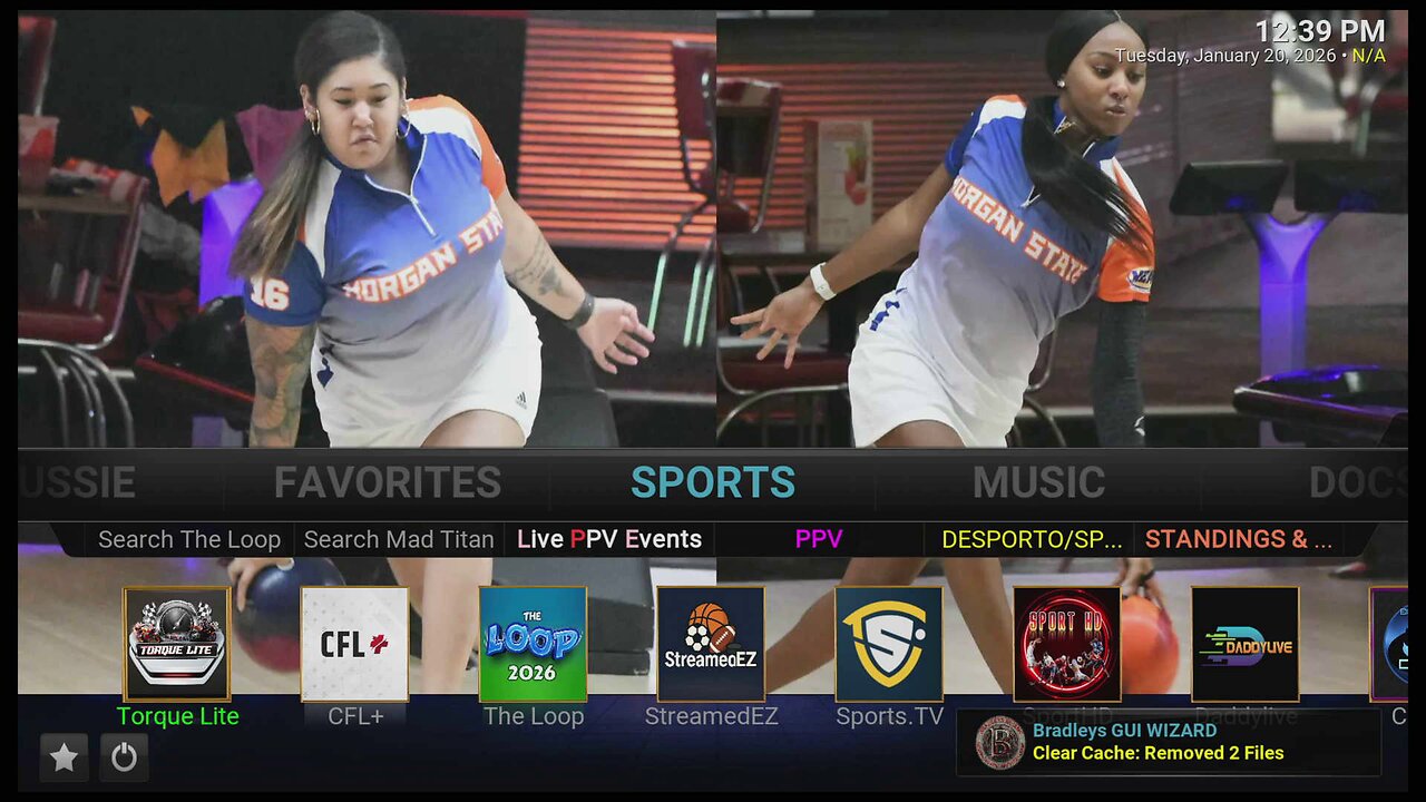 How to install the Brad's Bowling Kodi Build