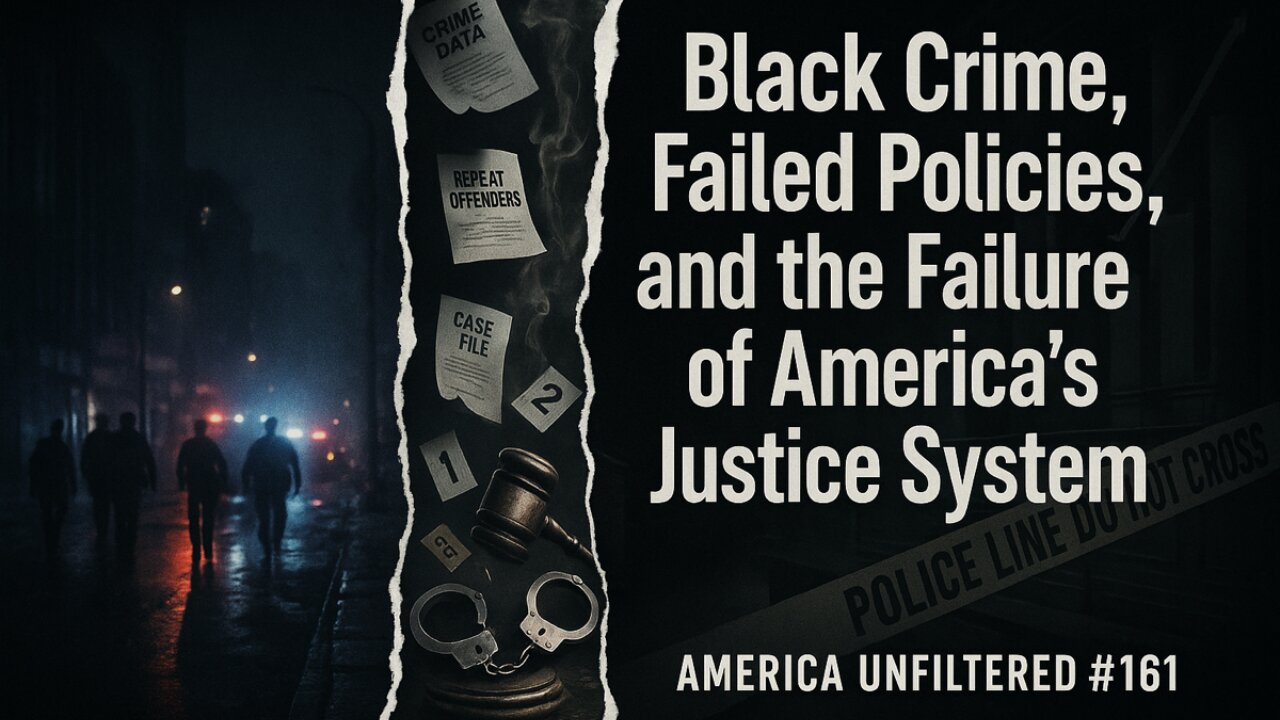 Black Crime, Failed Policies, and the Failure of America’s Justice System | America Unfiltered #161