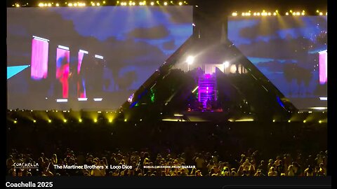 Coachella CA, Quasar, Sahara & Mojave Stages