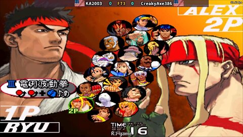 街霸3.3 KA2003 VS CreakyAxe386 2025-7-6 FT3