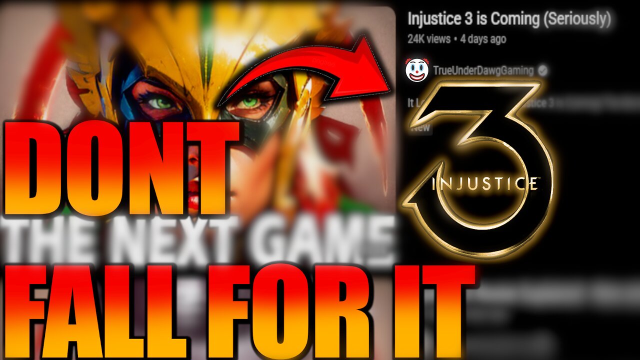 DON'T FALL FOR INJUSTICE 3 "LEAKS"