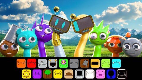 sprunki 3D