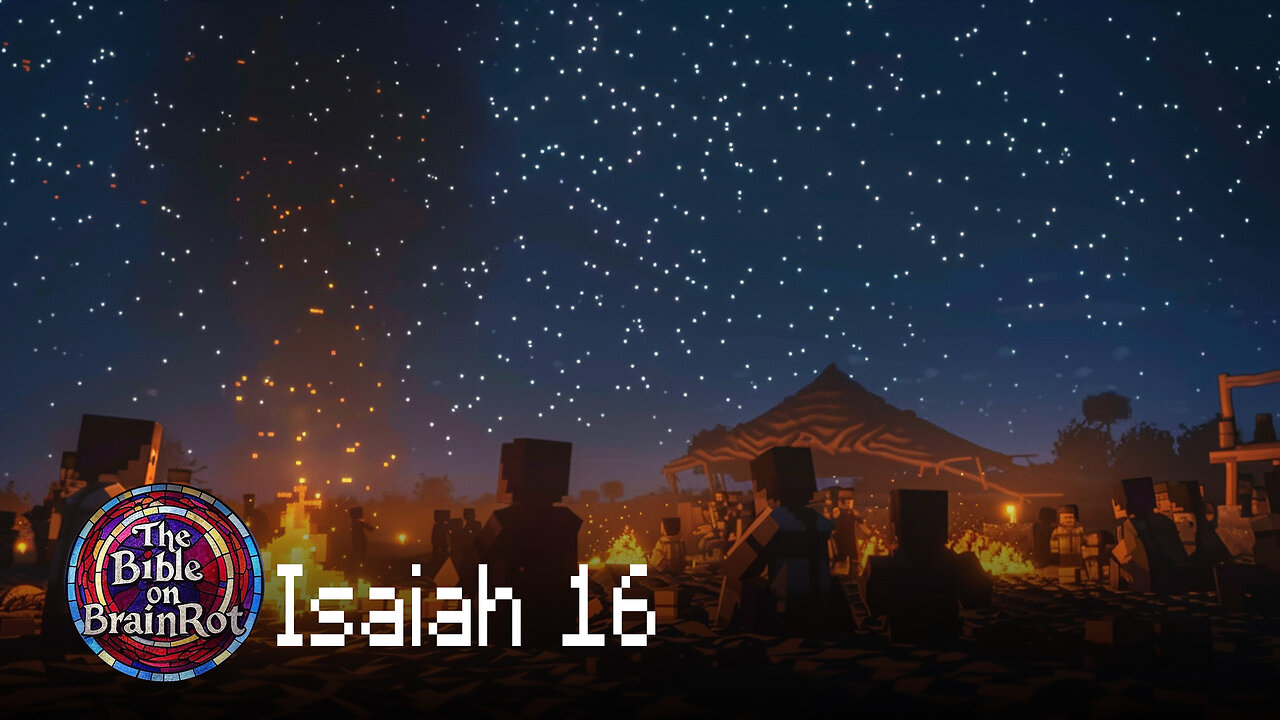 Isaiah 16 – Refuge and Mercy | The Bible on BrainRot