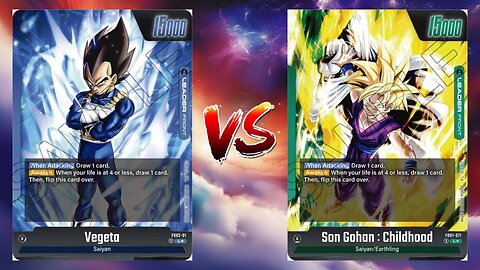 Dragonball Fusion World Online Vegeta VS Teen Gohan!!