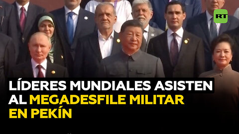 China celebra su grandioso desfile militar