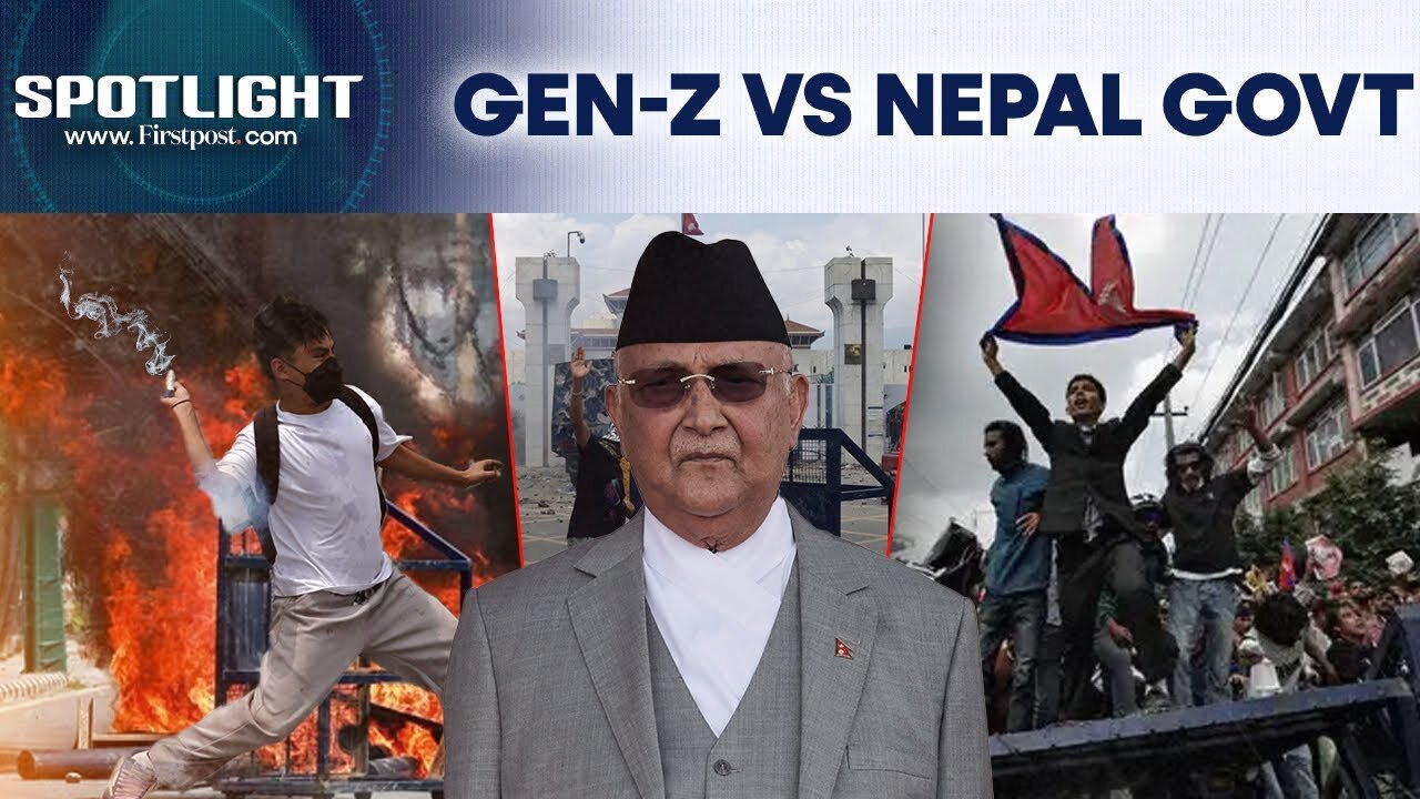 Nepal: Violence & Clashes As Gen-Z Protests Social Media Ban, Curfew In Kathmandu | Spotlight | N18G
