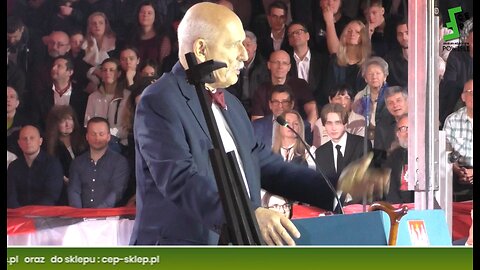 Janusz Korwin-MIKKE: Od dziś mówimy, że głosujemy na Brauna! Konwencja BRAUNA 12.4.2025 w Krakowie