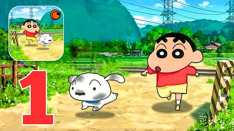 Shin chan: Shiro & Coal Town - Gameplay Walkthrough Part 1 - Cathing Bug (iOS, Android)