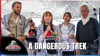 Greta Thunberg gets THREATENED by Israeli for bringing aid on Sailboat