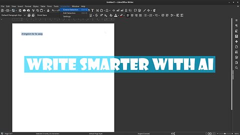 How to Use Private AI in LibreOffice: LocalWriter + Ollama Setup