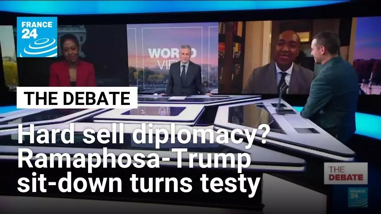 Hard sell diplomacy? Ramaphosa-Trump sit-down turns testy