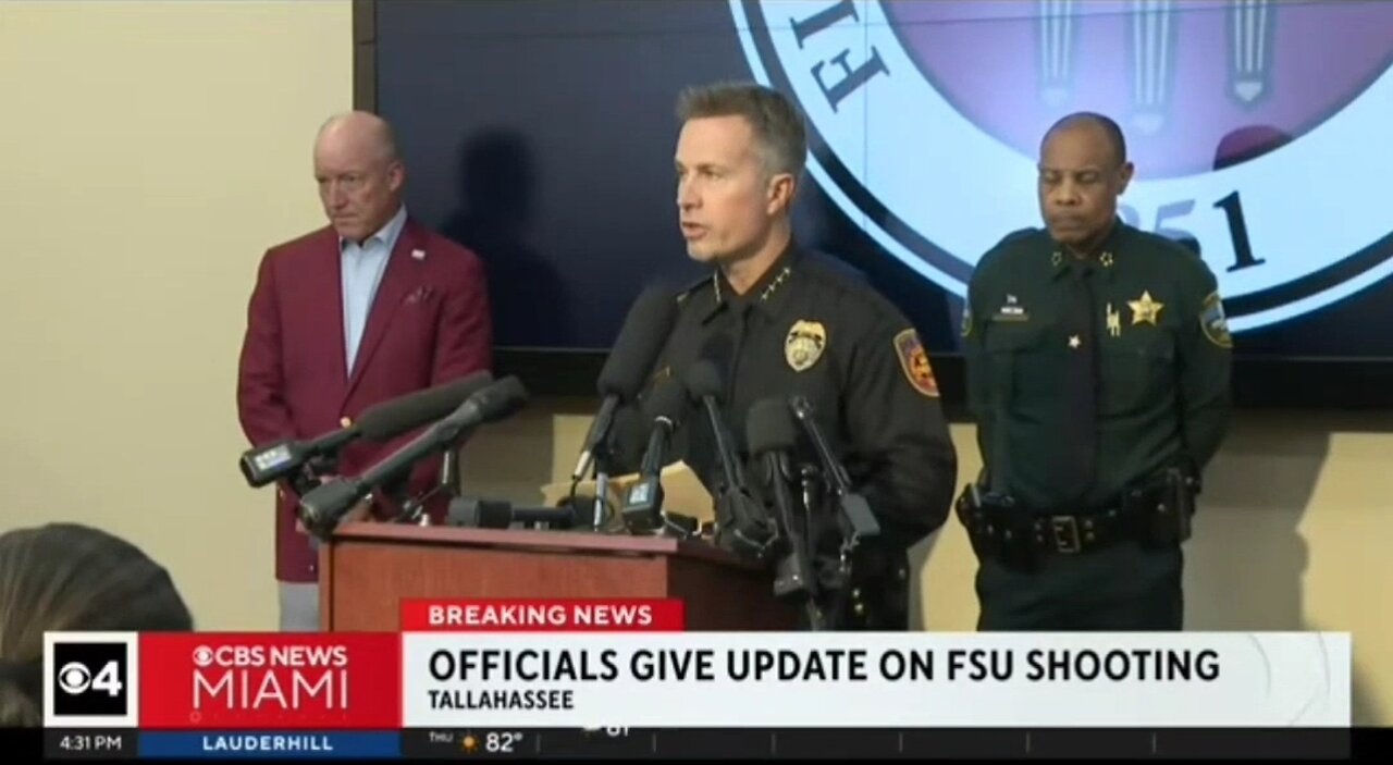 FSU Chief of Police: 2 Are Deceased