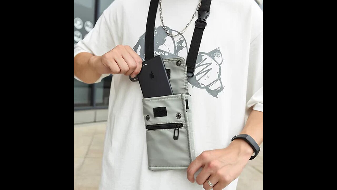 Unisex Foldable Waterproof Multi-Layer Phone Pouch