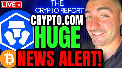 Crypto.com NEWS ALERT! (3% Of All The CRO Coin's Will Be Bought) Cronos Token SURGE!