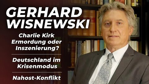 2.11.25🇩🇪🇦🇹🇨🇭NUOVISO🎇👉🇪🇺Gerhard Wisnewski🇪🇺👈🗽"Charlie Kirk: Ermordung oder Inszenierung?"