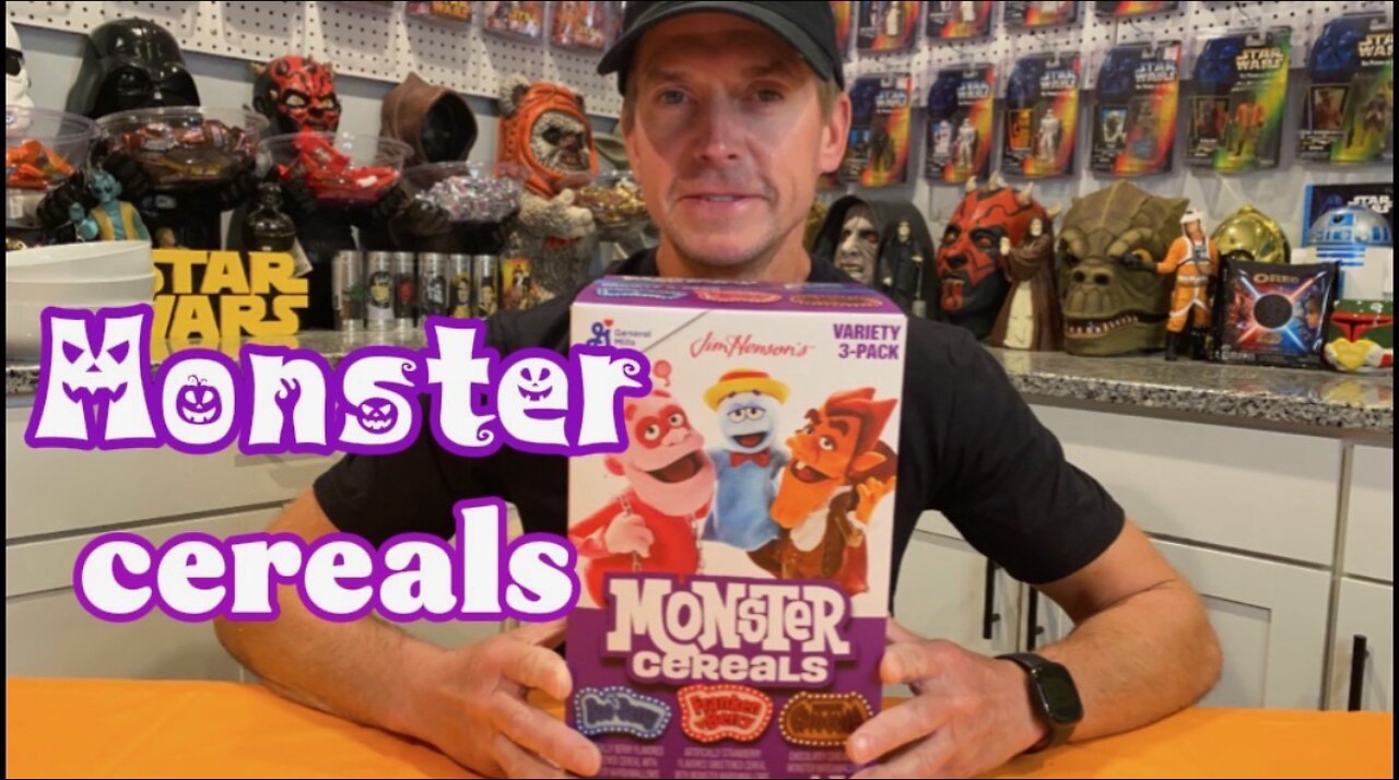 Eating Monster Cereals