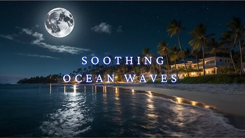 Soothing Ocean Waves and Gentle Breeze ASMR for Relaxation and Sleep