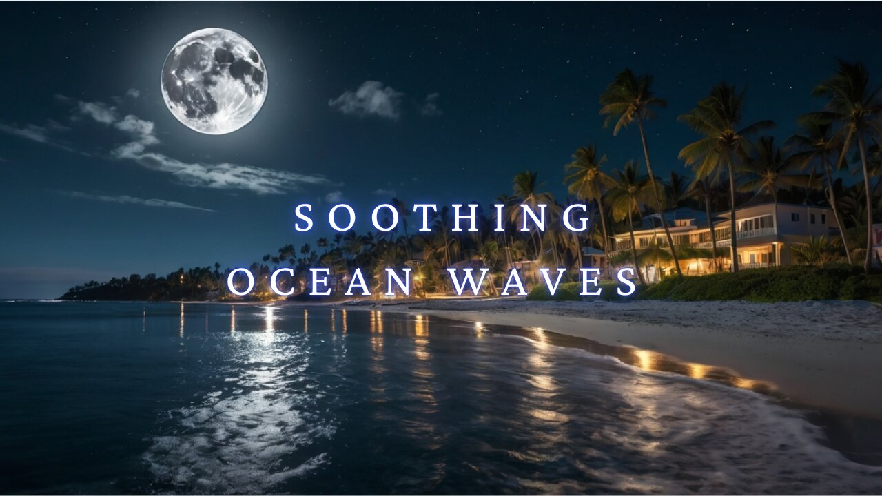 Soothing Ocean Waves and Gentle Breeze ASMR for Relaxation and Sleep