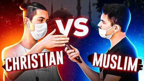 IGNORAMUS MUSLIMA DEBATES CHRISTIAN WHO KNOWS HIS FAITH CAN WE DO THE SAME? ALLAH PRAYS! TO WHO???
