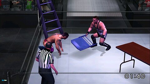 Rob Van dam vs Batista|TLC |π🪜🪑 SmackDown Here Comes the Pain |#💪 Rvd👎 # Frog Splash# Codman