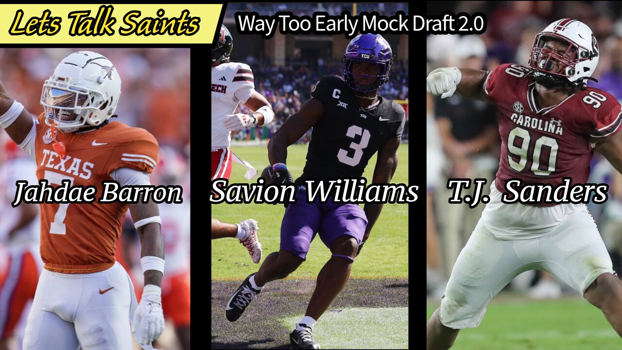 Offensive Play Makers are Gone: What Can the Saints Do at #9?