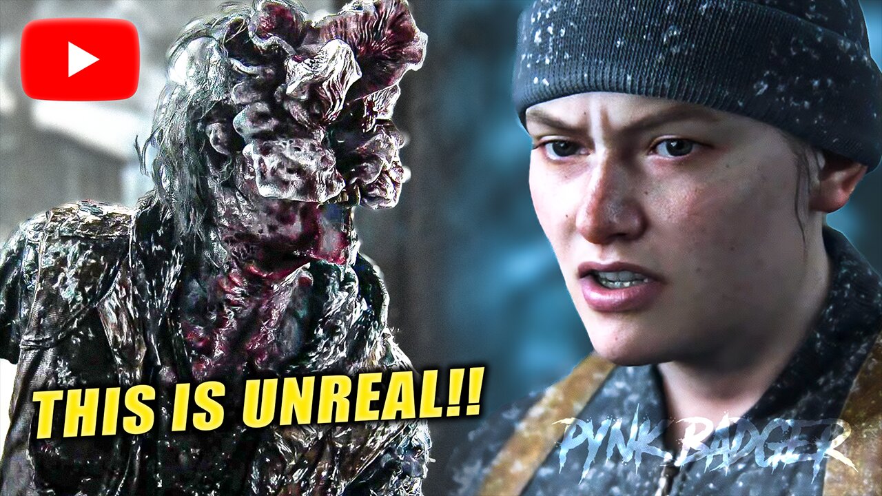 ABBY,THE HORDE CHASE The Last of Us Part 2 Remastered Walkthrough PS5 gameplay gaming clip