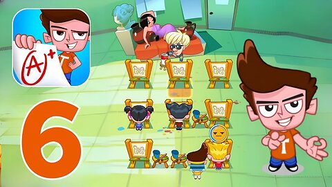 Cheating Tom 3 - Genius School - Gameplay Walkthrough Part 6 - Level 51-60 (iOS, Android)
