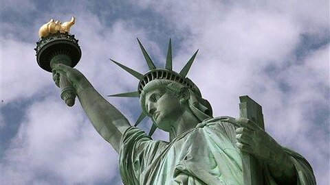 Murals And Morals: A Hijab-Wearing 'Lady Liberty' In France Seeks To Lecture America On Immigration